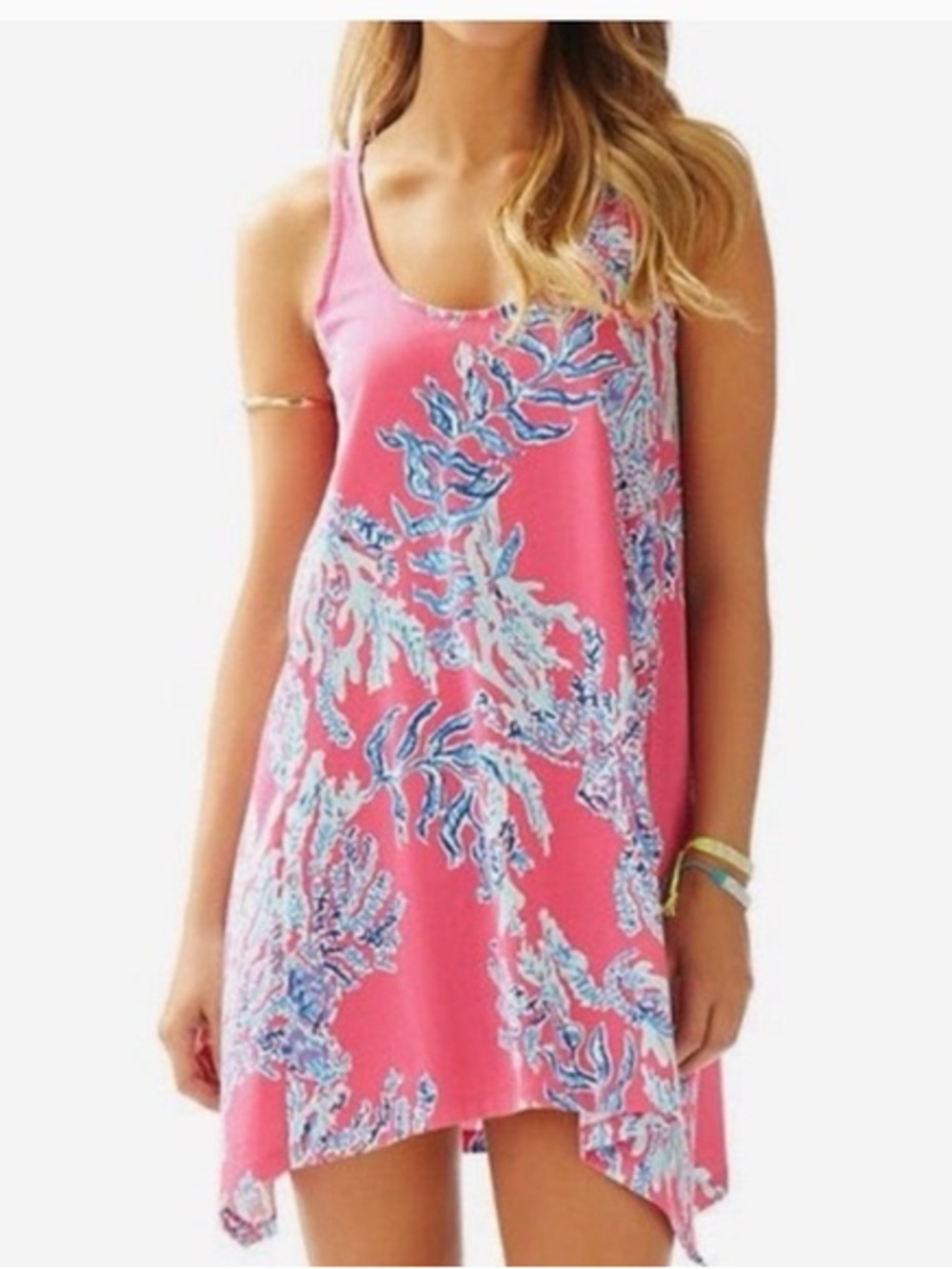 Lilly Pulitzer Monterey Dress in Capri Pink Samba XS